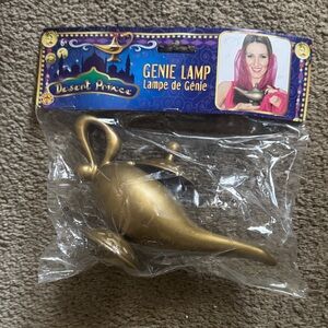 Gold Genie Lamp by Desert Prince